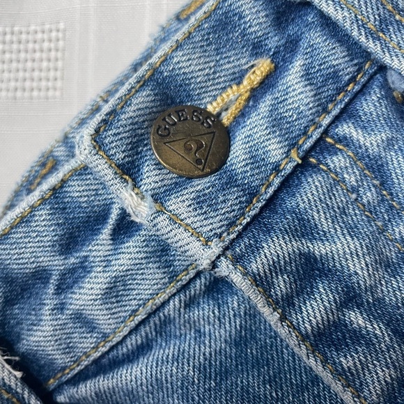 Vintage GUESS Georges Marciano High Waist Jeans w/ Ankle Zippers Sz 30 USA Made - Picture 13 of 16
